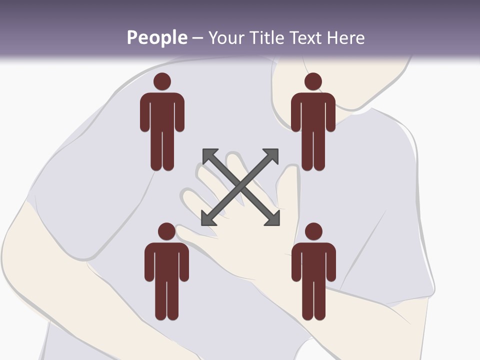 Heartbeat Stress Nitroglycerin PowerPoint Template