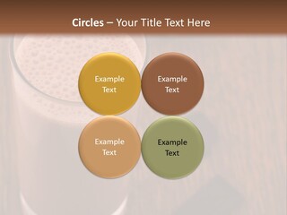 Mixed Banana Smoothie PowerPoint Template