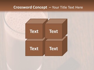 Mixed Banana Smoothie PowerPoint Template