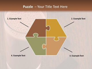 Mixed Banana Smoothie PowerPoint Template