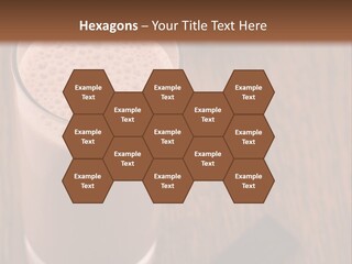 Mixed Banana Smoothie PowerPoint Template