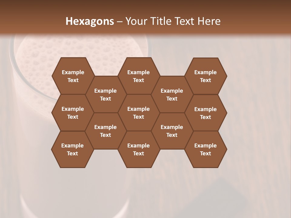 Mixed Banana Smoothie PowerPoint Template