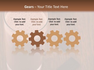 Mixed Banana Smoothie PowerPoint Template