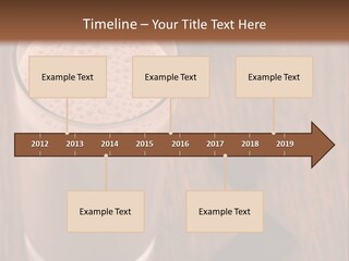 Mixed Banana Smoothie PowerPoint Template