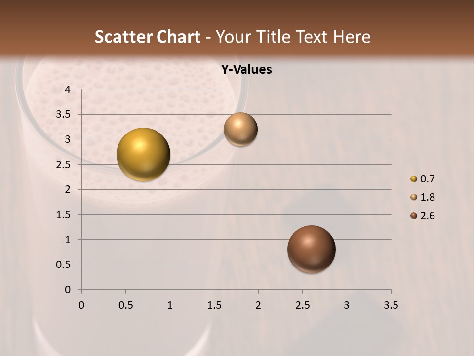 Mixed Banana Smoothie PowerPoint Template