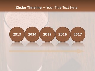 Mixed Banana Smoothie PowerPoint Template