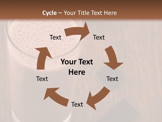 Mixed Banana Smoothie PowerPoint Template