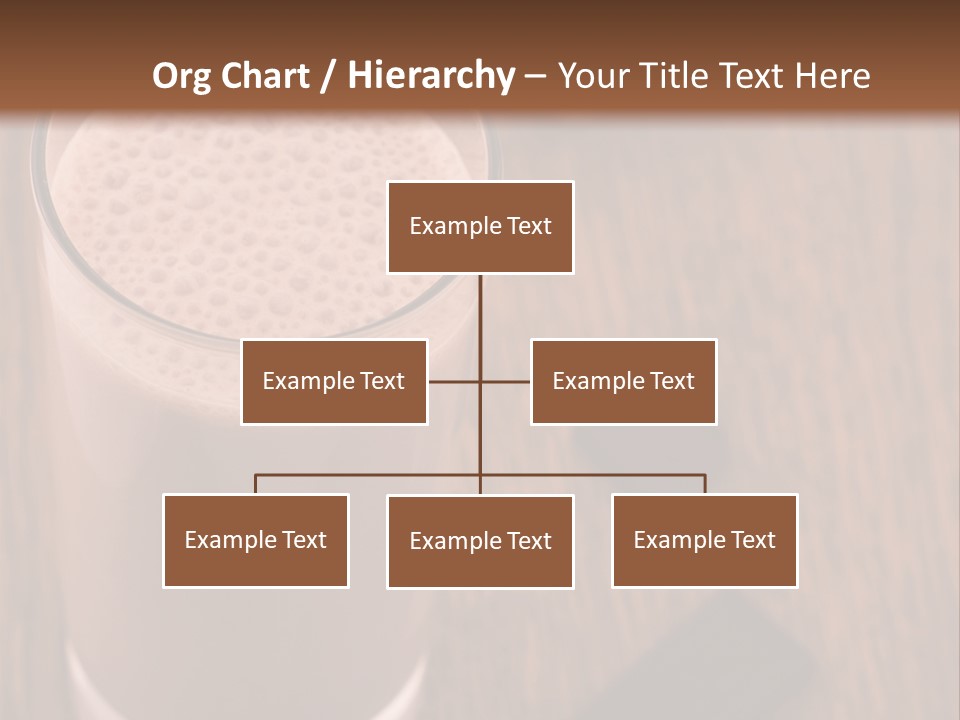 Mixed Banana Smoothie PowerPoint Template
