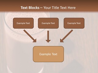 Mixed Banana Smoothie PowerPoint Template