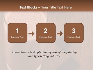 Mixed Banana Smoothie PowerPoint Template