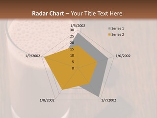 Mixed Banana Smoothie PowerPoint Template