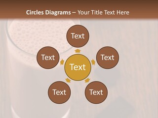 Mixed Banana Smoothie PowerPoint Template