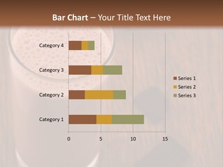 Mixed Banana Smoothie PowerPoint Template