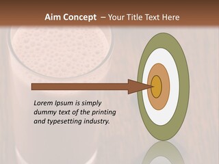 Mixed Banana Smoothie PowerPoint Template