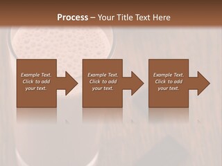 Mixed Banana Smoothie PowerPoint Template