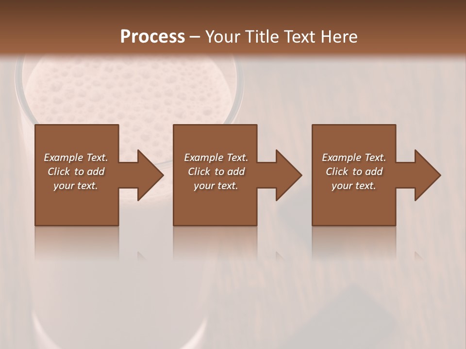 Mixed Banana Smoothie PowerPoint Template