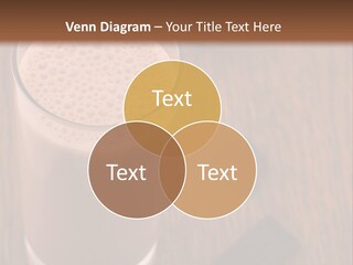 Mixed Banana Smoothie PowerPoint Template