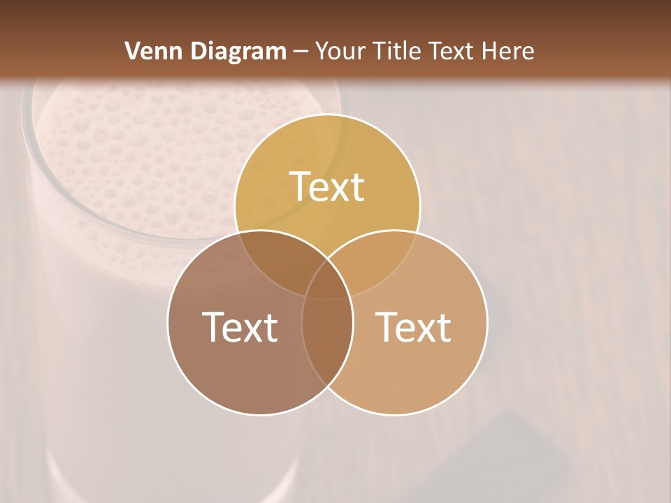 Mixed Banana Smoothie PowerPoint Template