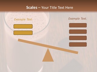 Mixed Banana Smoothie PowerPoint Template