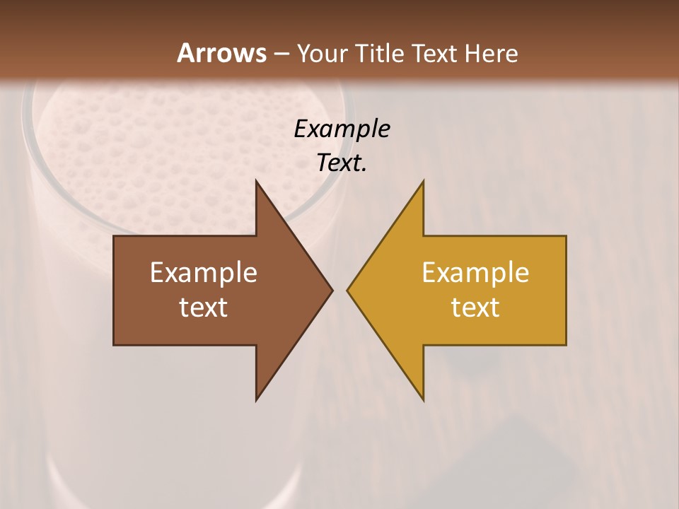 Mixed Banana Smoothie PowerPoint Template