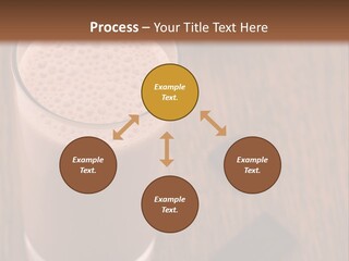 Mixed Banana Smoothie PowerPoint Template