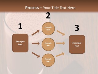 Mixed Banana Smoothie PowerPoint Template