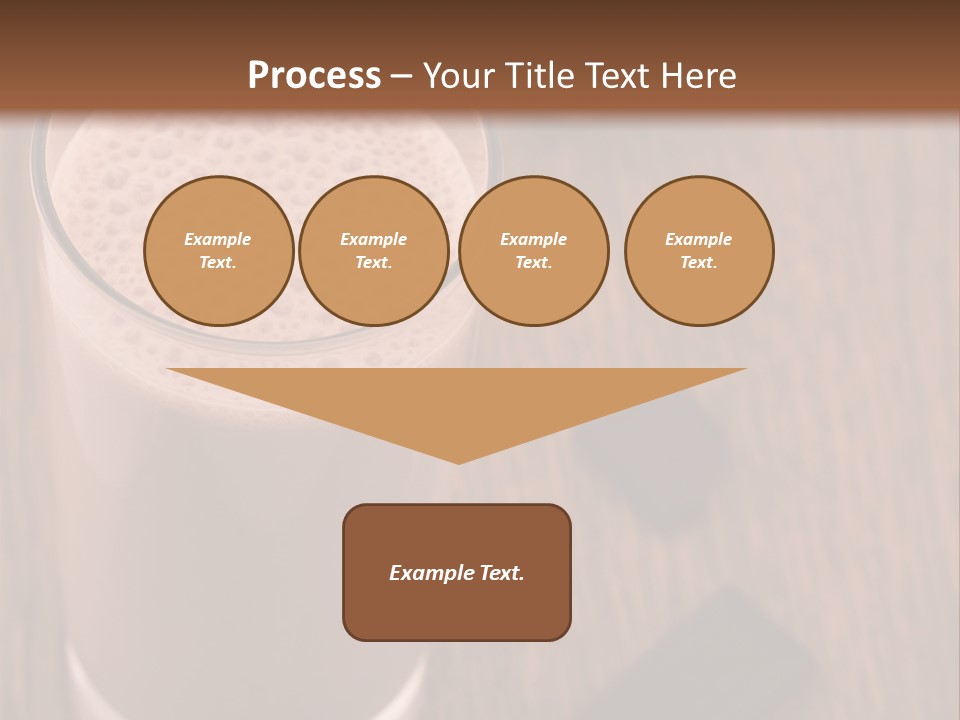 Mixed Banana Smoothie PowerPoint Template