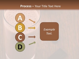 Mixed Banana Smoothie PowerPoint Template