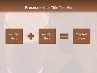 Mixed Banana Smoothie PowerPoint Template
