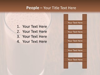 Mixed Banana Smoothie PowerPoint Template