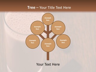 Mixed Banana Smoothie PowerPoint Template