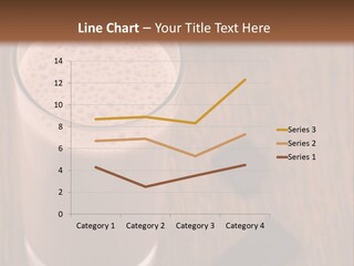 Mixed Banana Smoothie PowerPoint Template