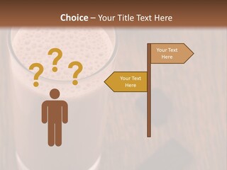 Mixed Banana Smoothie PowerPoint Template