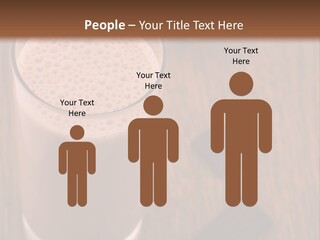 Mixed Banana Smoothie PowerPoint Template