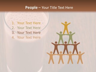 Mixed Banana Smoothie PowerPoint Template