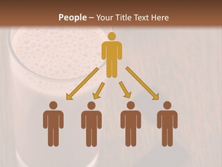 Mixed Banana Smoothie PowerPoint Template