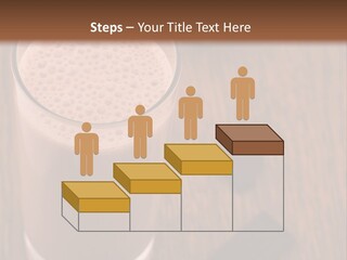 Mixed Banana Smoothie PowerPoint Template