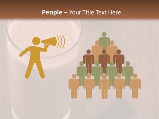 Mixed Banana Smoothie PowerPoint Template