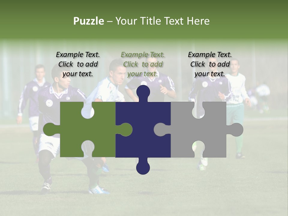 Boys Competition Child PowerPoint Template