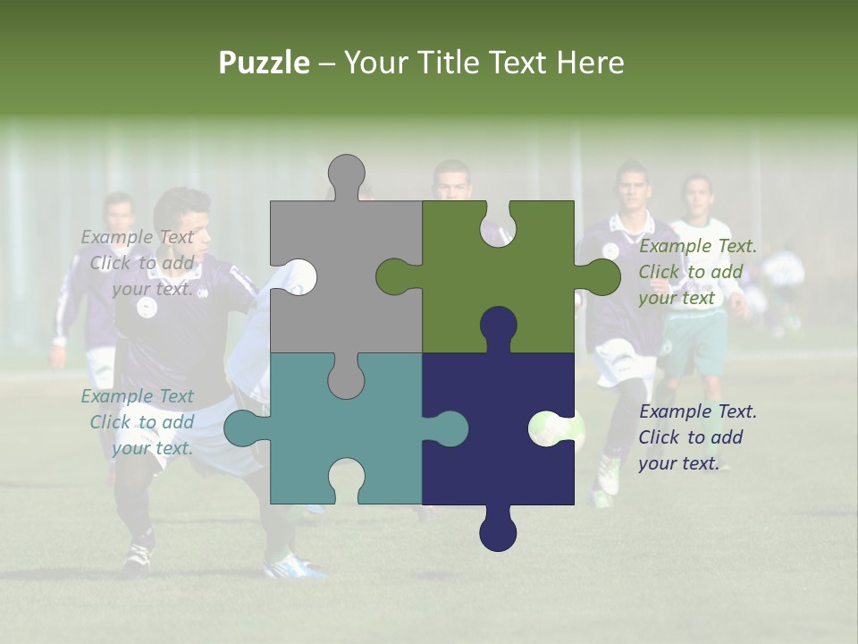 Boys Competition Child PowerPoint Template