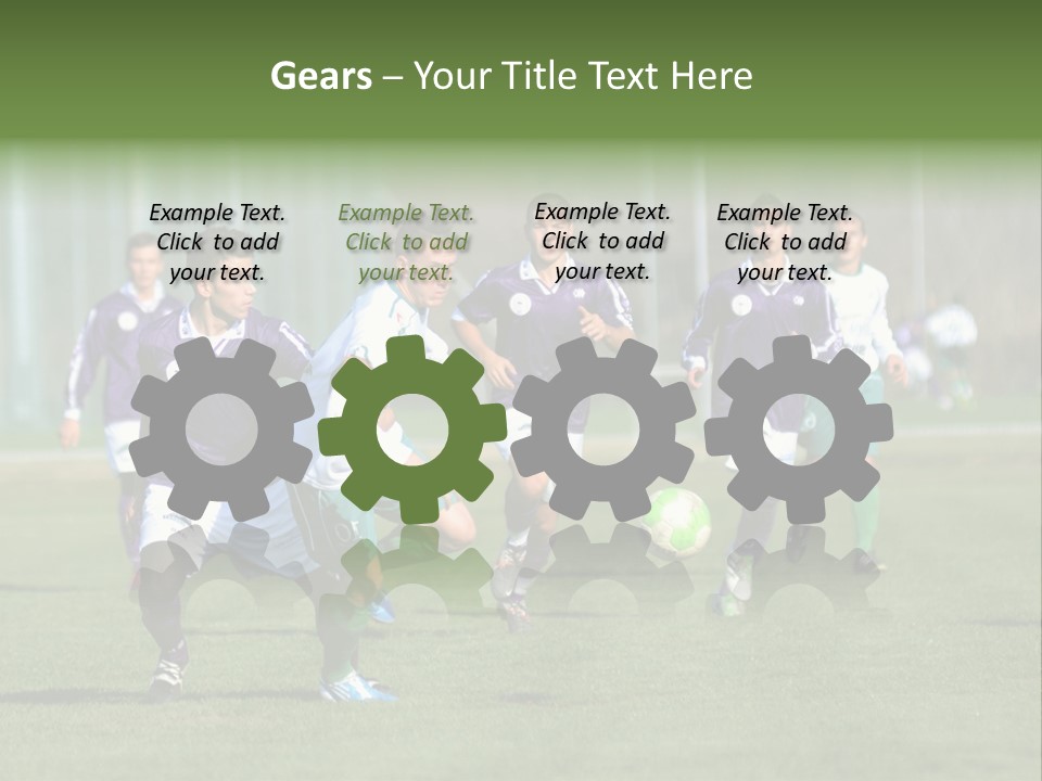 Boys Competition Child PowerPoint Template