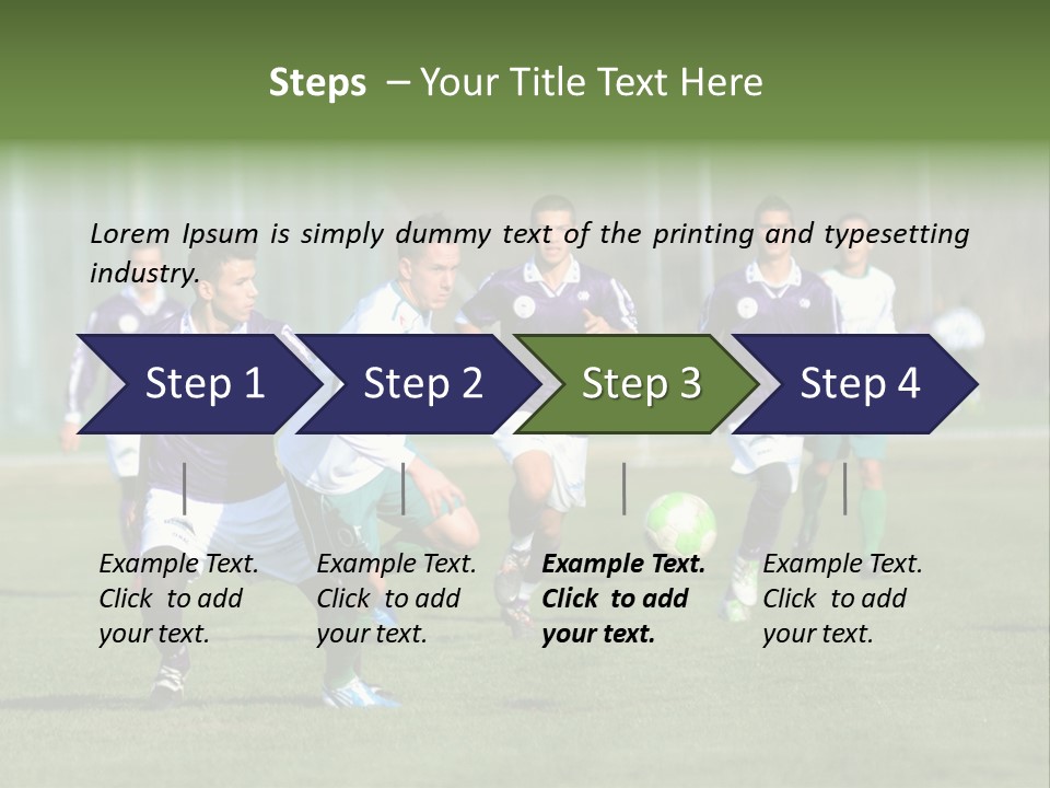 Boys Competition Child PowerPoint Template