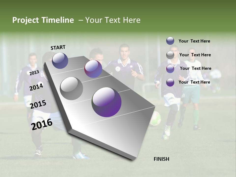 Boys Competition Child PowerPoint Template