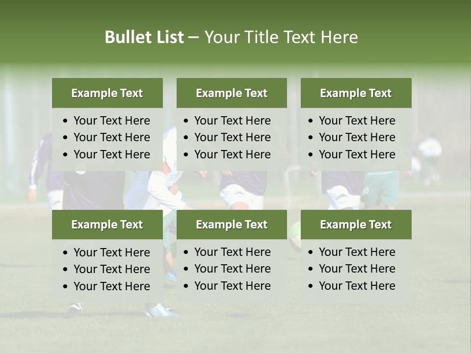 Boys Competition Child PowerPoint Template