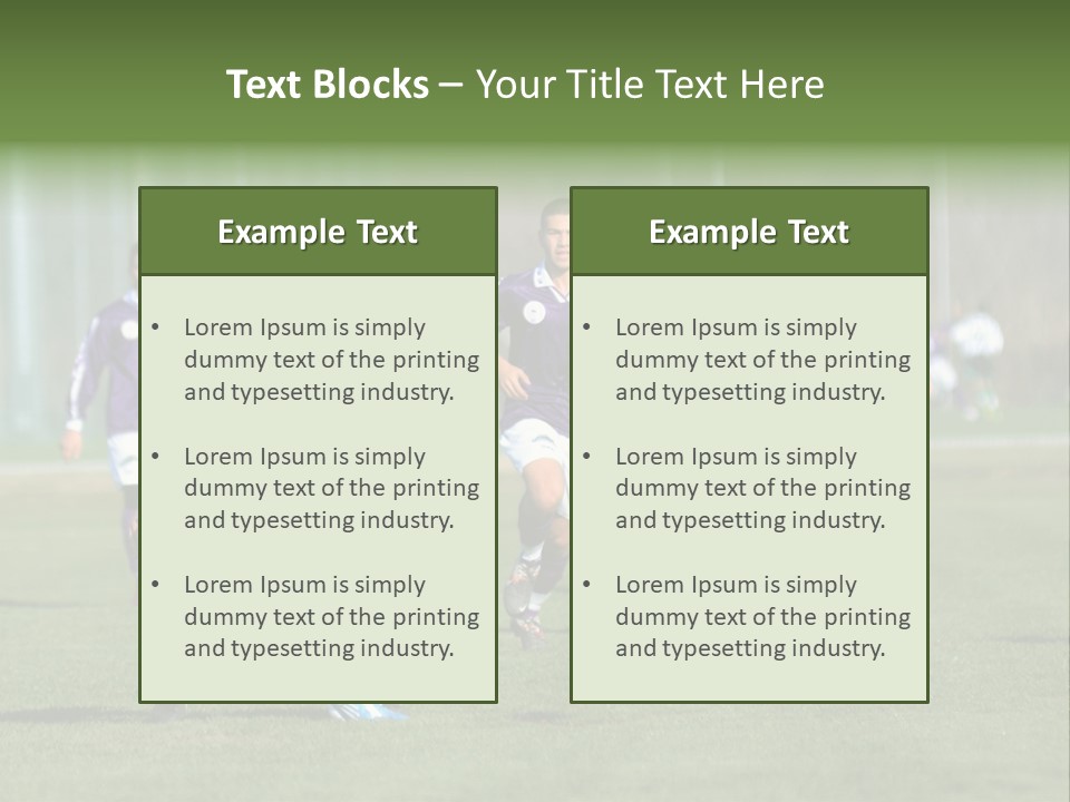 Boys Competition Child PowerPoint Template