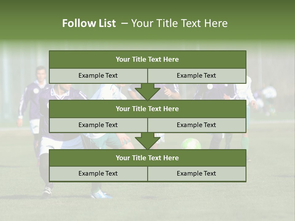 Boys Competition Child PowerPoint Template