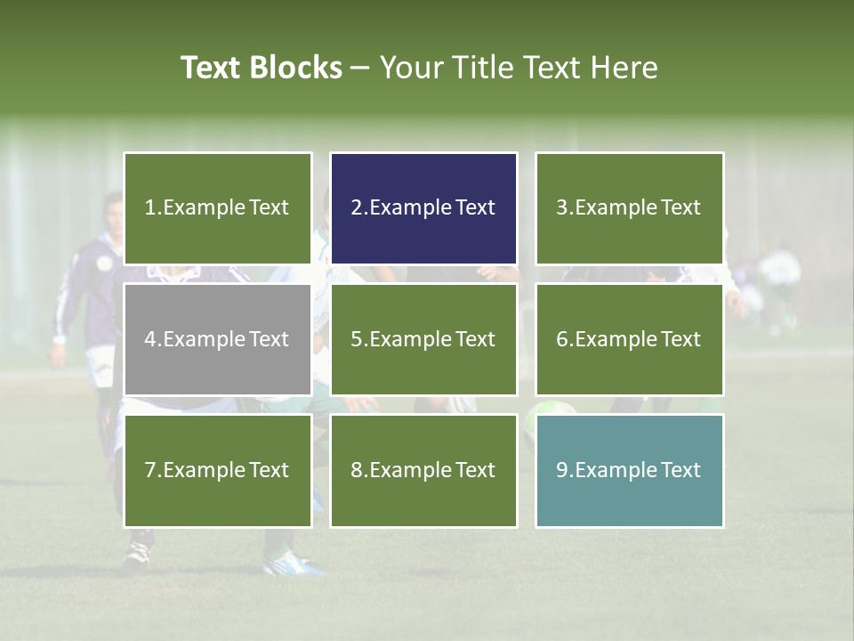 Boys Competition Child PowerPoint Template