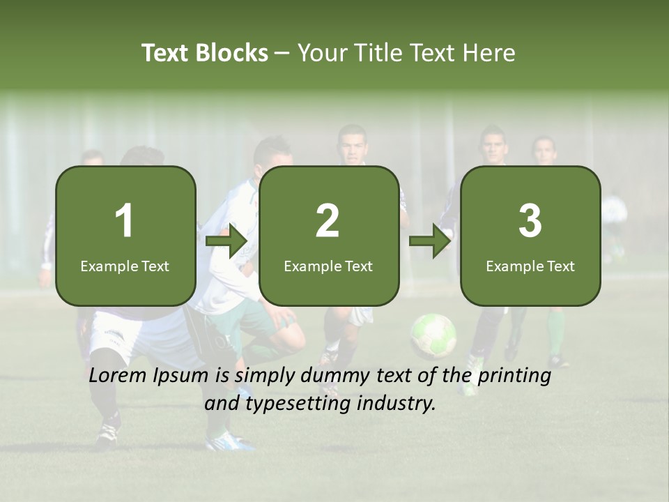 Boys Competition Child PowerPoint Template