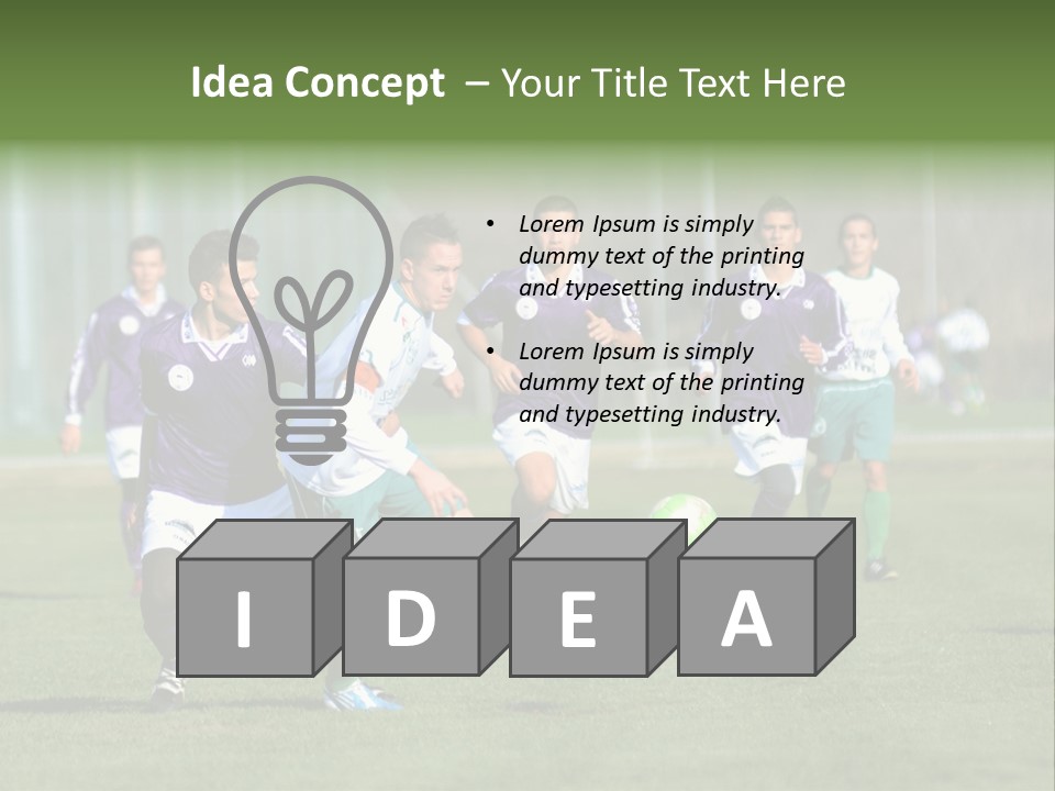 Boys Competition Child PowerPoint Template