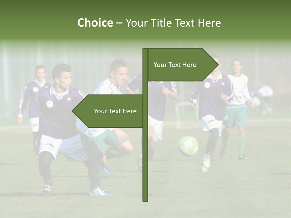 Boys Competition Child PowerPoint Template